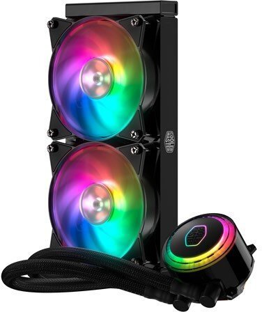 Cooler Master MasterLiquid ML240R RGB In цена и информация | Vesijahutused - komplektid | kaup24.ee