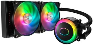 Водяное охлаждение Cooler Master MasterLiquid ML240R RGB In цена и информация | Водяное охлаждение - комплекты | kaup24.ee