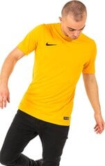 Nike meeste jalgpallisärk Park VI 725891739, kollane hind ja info | Jalgpalli varustus ja riided | kaup24.ee