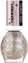 Küünelakk Miss Sporty Fireworks 7 ml, 3 The Glitters hind ja info | Küünelakid, küünetugevdajad | kaup24.ee