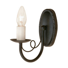 Настенный светильник Elstead Lighting Minster MN1-BLACK цена и информация | Настенные светильники | kaup24.ee