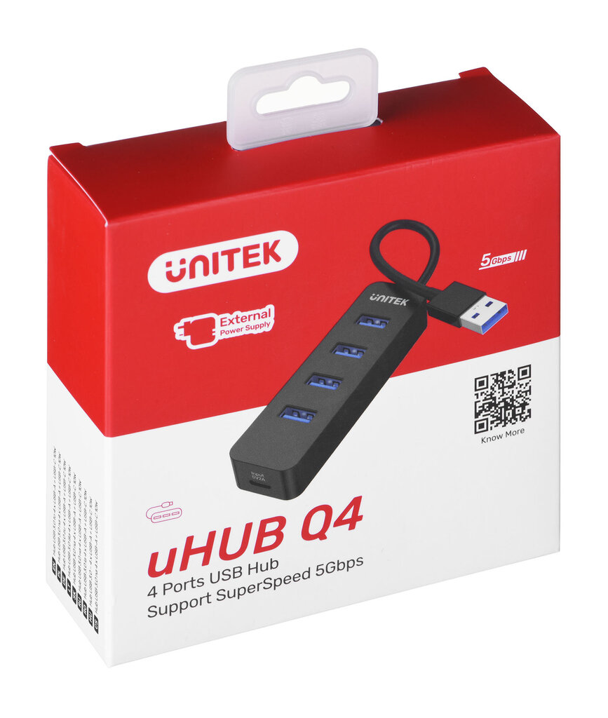 UNITEK H1117A цена и информация | USB jagajad, adapterid | kaup24.ee