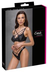 Сексуальный комплект нижнего белья Cottelli Lingerie, черный цвет, 85B/L цена и информация | Сексуальное женское белье | kaup24.ee
