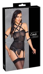 Сексуальный комплект Cottelli Bondage, черный, XL цена и информация | Сексуальное женское белье | kaup24.ee