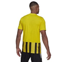 Meeste jalgpallisärk Adidas Striped 21 GV1378, kollane hind ja info | Jalgpalli varustus ja riided | kaup24.ee