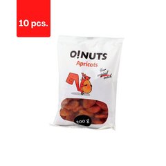 Kuivatatud aprikoosid O!NUTS, 200 g x 10 tk. hind ja info | Pähklid, seemned, kuivatatud puuviljad | kaup24.ee