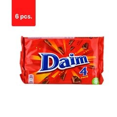 Šokolaaditahvel DAIM 4 x 28 g x 6 tk. hind ja info | Maiustused | kaup24.ee