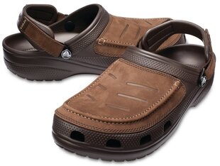Crocs™ мужская повседневная обувь Yukon Vista Clog, коричневый 45,5 цена и информация | Мужские шлепанцы, босоножки | kaup24.ee