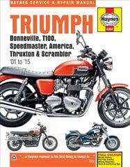 Triumph Bonneville, T100, Speedmaster, America, Thruxton & Scrambler (01 - 15): 2001 to 2015 4th Revised edition цена и информация | Путеводители, путешествия | kaup24.ee