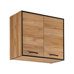 Кухонный шкаф Carballo 80/72 2D, коричневого цвета цена и информация | Кухонные шкафчики | kaup24.ee