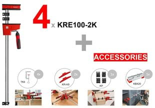 Bessey tööriistakomplekt KRE-SET-A цена и информация | Механические инструменты | kaup24.ee