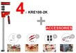 Bessey tööriistakomplekt KRE-SET-A hind ja info | Käsitööriistad | kaup24.ee
