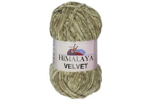 Lõng Himalaya® Velvet 90017, beež 100 g, 120 m. hind ja info | Kudumistarvikud | kaup24.ee