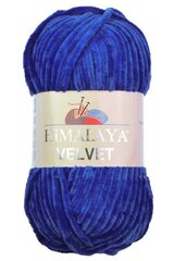 Lõng Himalaya® Velvet 90029, sinine 100 g, 120 m. цена и информация | Принадлежности для вязания | kaup24.ee