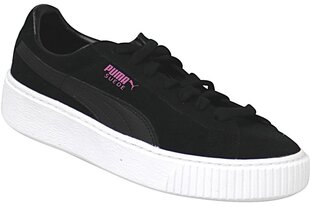 Кеды детские Puma Suede Platform JR 363663-01, черные цена и информация | Детская спортивная обувь | kaup24.ee