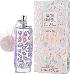 Tualettvesi Naomi Campbell Cat deluxe silver EDT naistele, 30 ml цена и информация | Женские духи | kaup24.ee