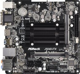 ASRock J5040-ITX, Mini ITX, DDR4 (90-MXBCD0-A0UAYZ) цена и информация | Материнские платы | kaup24.ee