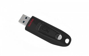 Mälupulk SanDisk Ultra 128GB USB 3.0, must (SDCZ48-128G-U46) цена и информация | USB накопители | kaup24.ee