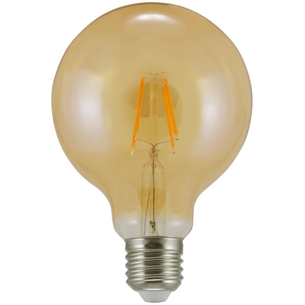 LED pirn E27 FILAMENT G95 Vintage Amber 4W HEAT 2000K hind ja info | Lambipirnid, lambid | kaup24.ee