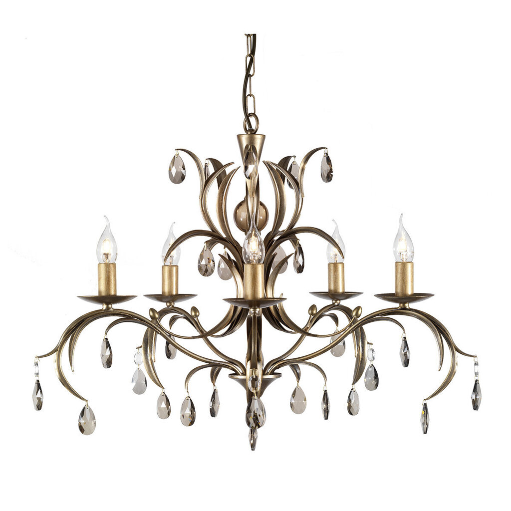 Rippvalgusti Elstead Lighting Lily LL5-ANT-BRZ hind ja info | Rippvalgustid | kaup24.ee