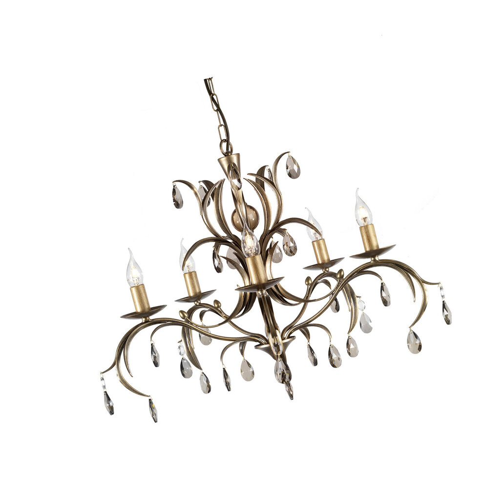 Rippvalgusti Elstead Lighting Lily LL5-ANT-BRZ hind ja info | Rippvalgustid | kaup24.ee