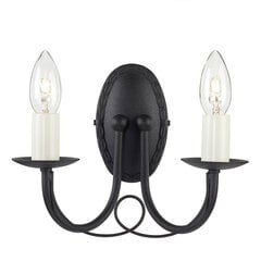 Настенный светильник Elstead Lighting Minster MN2-BLACK цена и информация | Настенные светильники | kaup24.ee