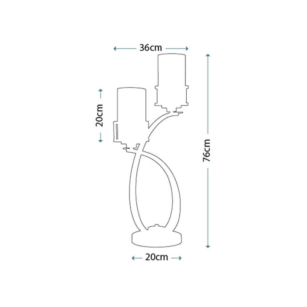 Laualamp Elstead Lighting Kyle QZ-KYLE-TL цена и информация | Laualambid | kaup24.ee