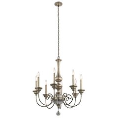 Подвесной светильник Elstead Lighting Rosalie KL-ROSALIE8 цена и информация | Потолочный светильник, 38 x 38 x 24 см | kaup24.ee