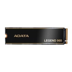 Adata Legend 960, 1 ТБ (ALEG-960-1TCS) цена и информация | Внутренние жёсткие диски (HDD, SSD, Hybrid) | kaup24.ee