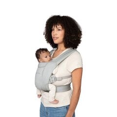 ERGObaby kandekott Embrace Soft Air Mesh, Soft Grey, BCEMASAMGRY hind ja info | Kõhukotid | kaup24.ee