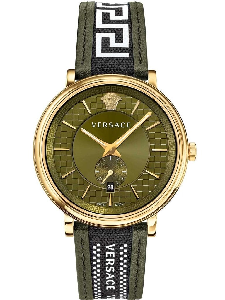 Versace VEBQ01519 V-Circle meeste käekell 42 mm hind ja info | Meeste käekellad | kaup24.ee