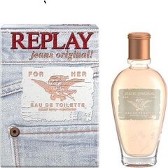 Replay Jeans Original! for Her EDT naistele 60 ml hind ja info | Naiste parfüümid | kaup24.ee