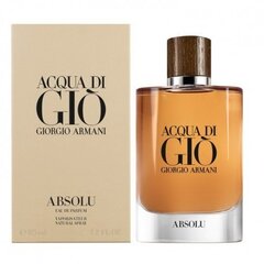 <p>Духи для мужчин Giorgio Armani Acqua di Gio Absolu EDP, 125 мл</p>
 цена и информация | Мужские духи | kaup24.ee
