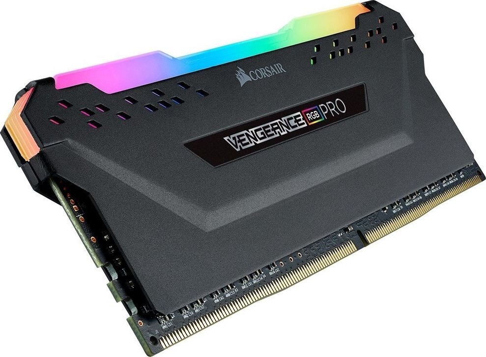 Corsair Vengeance RGB Pro, 16GB, DDR4, 2666MHz (CM4X16GE2666C16W4) цена и информация | Operatiivmälu (RAM) | kaup24.ee