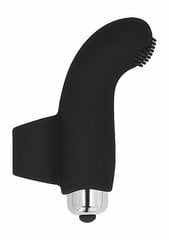 Simplicity Basile vibreeriv sõrmkübar, must hind ja info | Vibraatorid | kaup24.ee