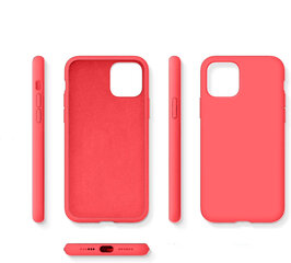 Silikoonist ümbris Apple iPhone 11 (real liquide silicone - Easy Clean), roosa Neon Coral цена и информация | Чехлы для телефонов | kaup24.ee