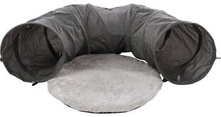 Flamingo туннель для кошки с подушкой, 95х28 см, серый цена и информация | Игрушки для кошек | kaup24.ee