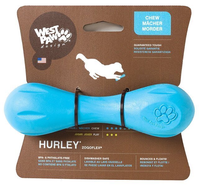 West Paw mänguasi koertele, 11,5 cm, sinine hind ja info | Mänguasjad koertele | kaup24.ee