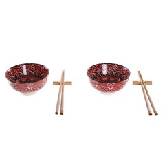 Dkd home decor sushi lauanõude komplekt, 6 tk цена и информация | Посуда, тарелки, обеденные сервизы | kaup24.ee