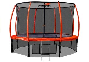 Batuut Lean Sport 427 cm, must oranž цена и информация | Батуты | kaup24.ee