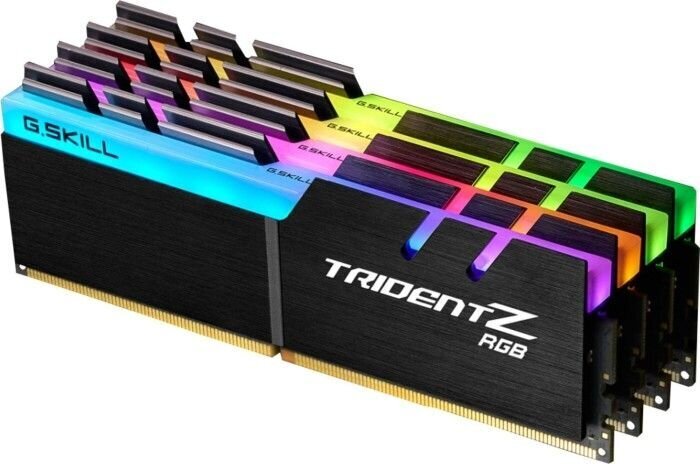 G.Skill Trident Z RGB, 32GB (4x8GB), DDR4, 4000MHz (F4-4000C17Q-32GTZRB) hind ja info | Operatiivmälu (RAM) | kaup24.ee