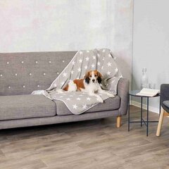 Одеяло для питомцев Trixie Stars, коричневый/белый цвет цена и информация | Лежаки, домики | kaup24.ee