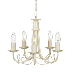 Rippvalgusti Elstead Lighting Minster MN5-IV-GOLD цена и информация | Люстры | kaup24.ee