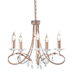 Rippvalgusti Elstead Lighting Christina CRT5-SILVER-GOLD цена и информация | Люстры | kaup24.ee