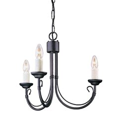 Rippvalgusti Elstead Lighting Chartwell CH3-BLACK hind ja info | Rippvalgustid | kaup24.ee