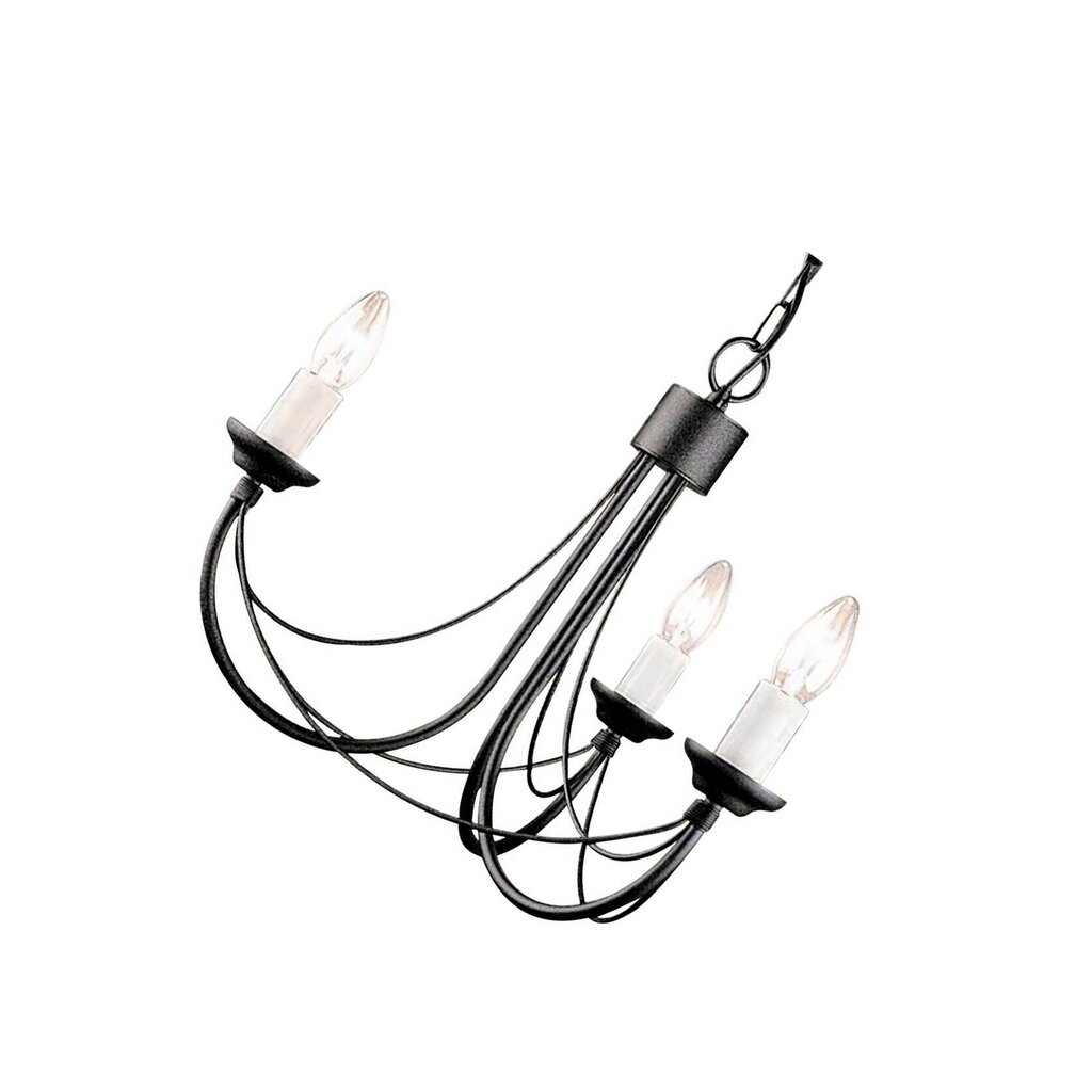 Rippvalgusti Elstead Lighting Carisbrooke CB3-BLACK hind ja info | Rippvalgustid | kaup24.ee