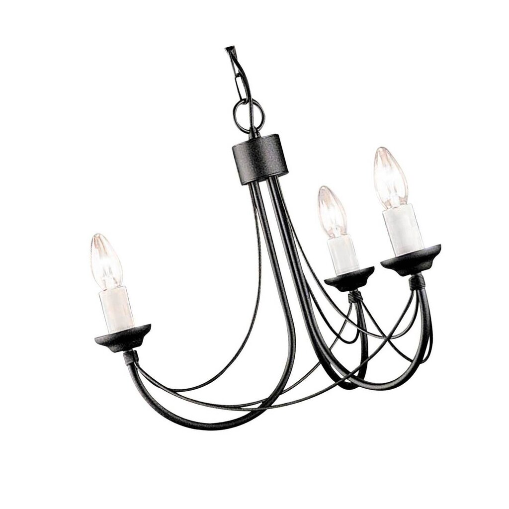 Rippvalgusti Elstead Lighting Carisbrooke CB3-BLACK hind ja info | Rippvalgustid | kaup24.ee