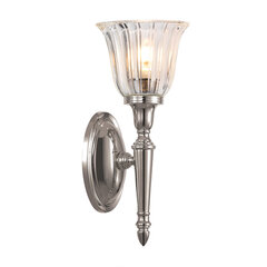 Настенный светильник Elstead Lighting Dryden BATH-DRYDEN1-PN цена и информация | Настенный светильник Конусы | kaup24.ee