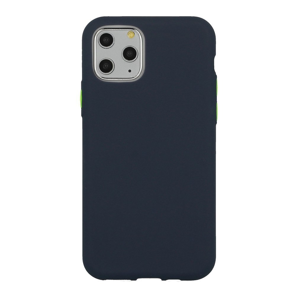 Mocco Soft Cream Silicone Back Case for Samsung Galaxy S21 Plus Dark Blue hind ja info | Telefoni kaaned, ümbrised | kaup24.ee