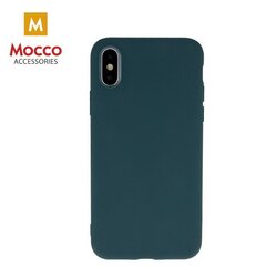 Силиконовый чехол Mocco Ultra Slim Soft Matte для Xiaomi 12 5G / 12X 5G, Тёмно Зелёный цена и информация | Чехлы для телефонов | kaup24.ee